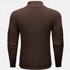 ValantoMode | Men’s Waffle Knit High-Stretch Sweater