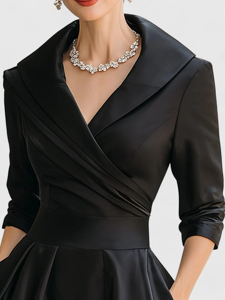 Valantomode | Stylish Midi Dress for Women’s Evening Events
