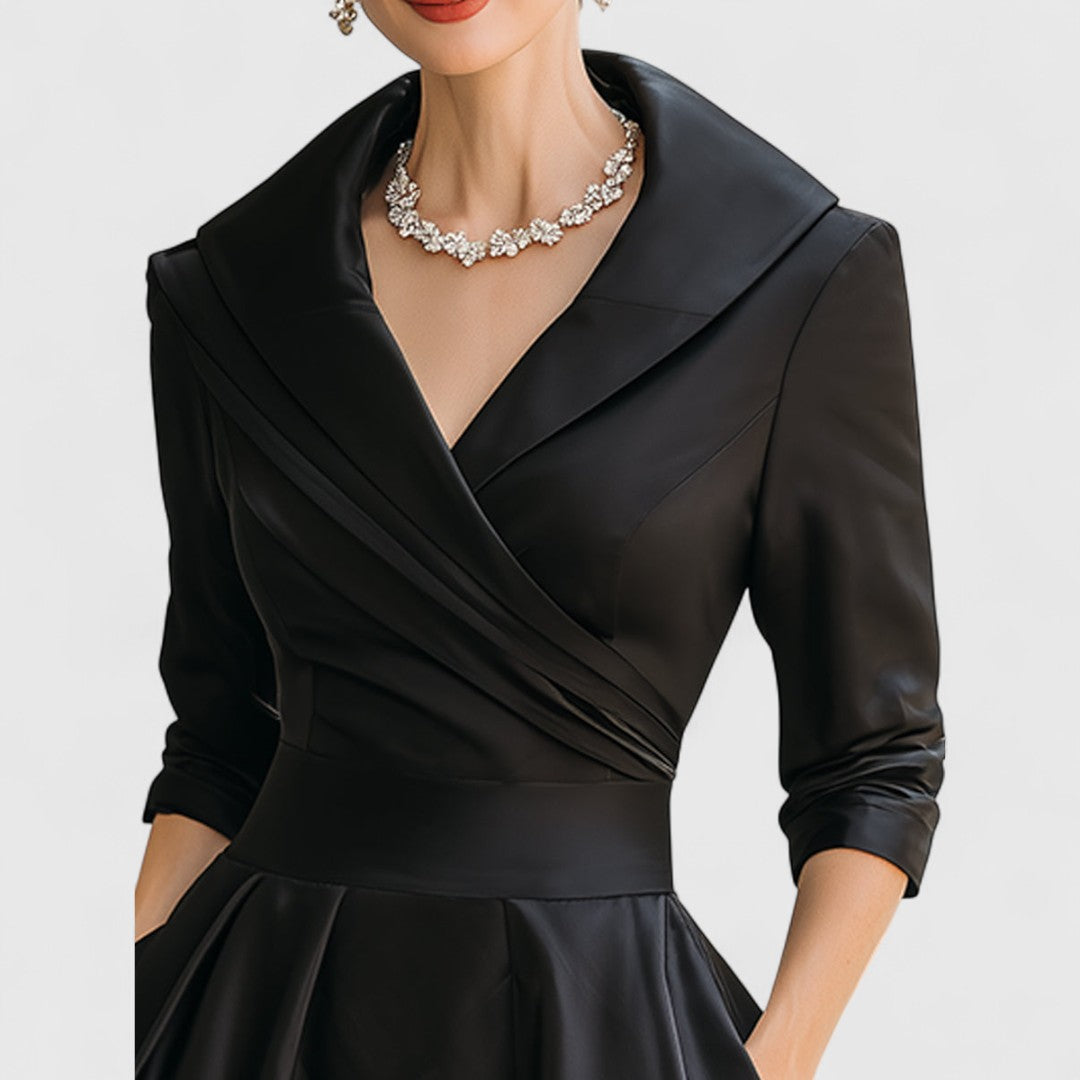 Valantomode | Chic Midi Dress for Women’s Day and Night Out Events