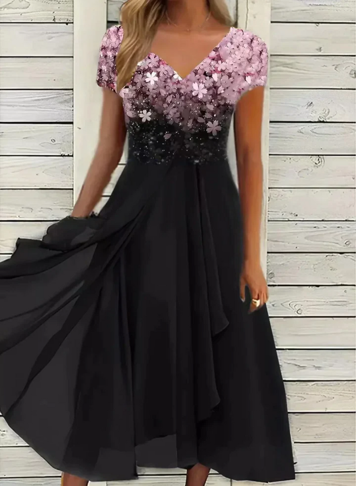 Valantomode | Stunning Long Evening Dress for Women's Formal Events