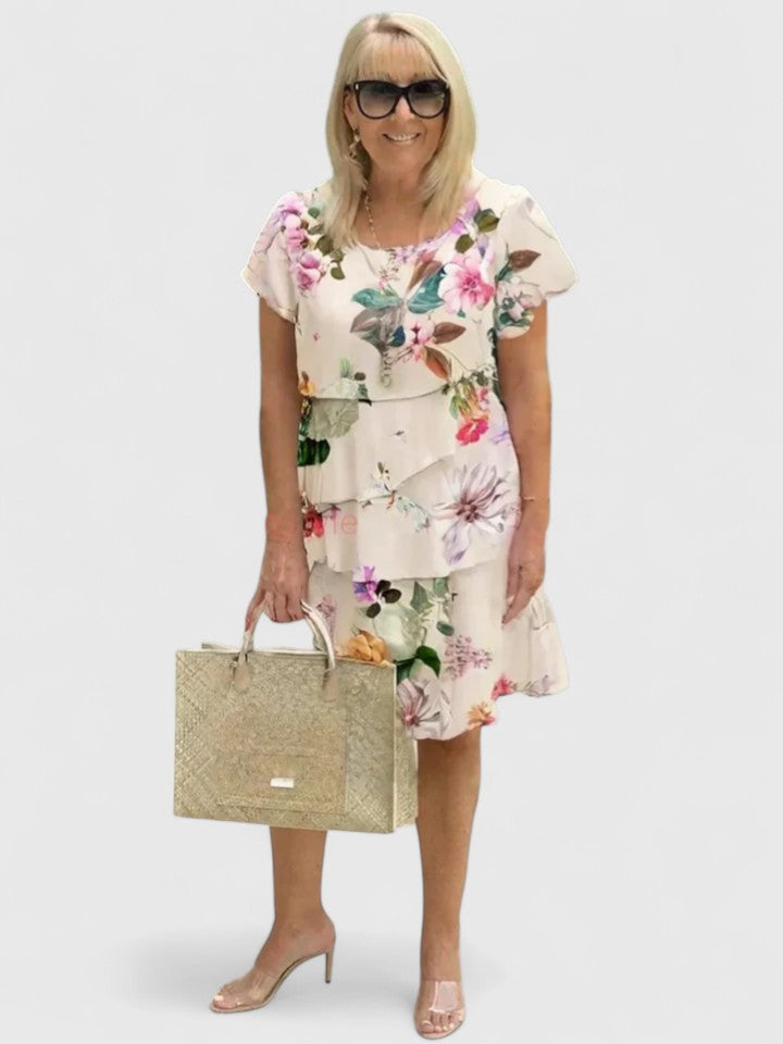 Valantomode | Chic Angel Dress Perfect for Evening Events and Gatherings