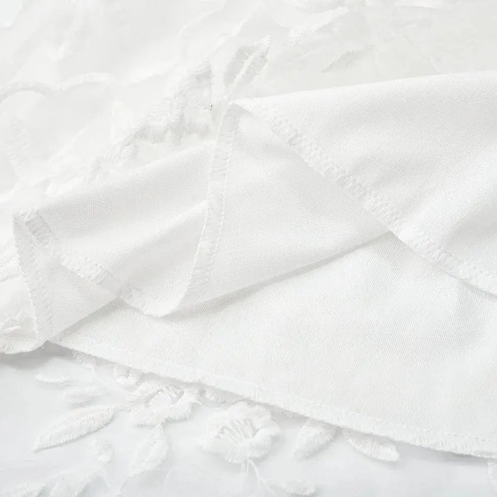Valantomode | Elegant Lace Mini Dress for a Chic Night Out