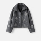 ValantoMode | Women’s Solid Wool-Blend Jacket