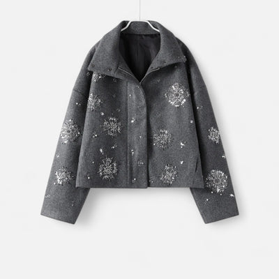 ValantoMode | Women’s Solid Wool-Blend Jacket