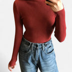 ValantoMode | Women’s Knitted Ribbed Pullover