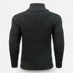 ValantoMode | Men’s Waffle Knit High-Stretch Sweater