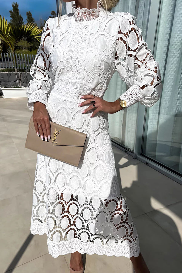Valantomode | Chic and Comfortable Midi Dress for Summer Outings