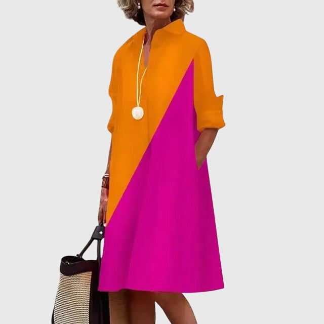 Valantomode | Chic Dress with Pockets for Effortless Style
