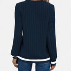 ValantoMode | Women’s V-Neck Long-Sleeve Sweater