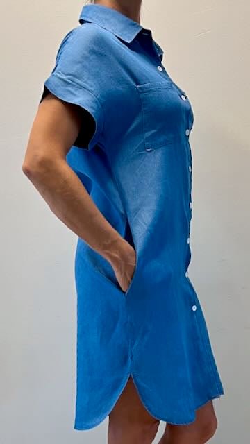 Valantomode | Stylish Casual Denim Dress for Everyday Outings