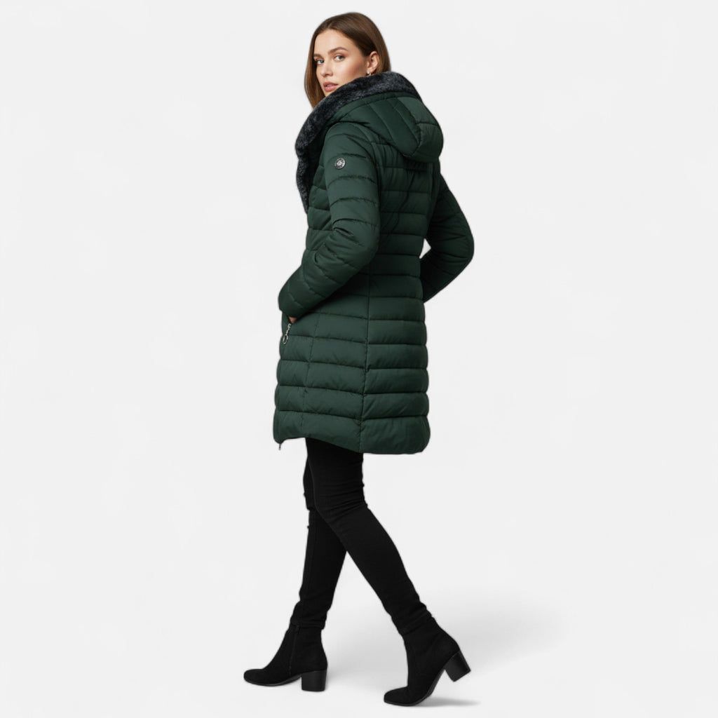 ValantoMode | Women’s Winter Fleece Mid-Length Coat