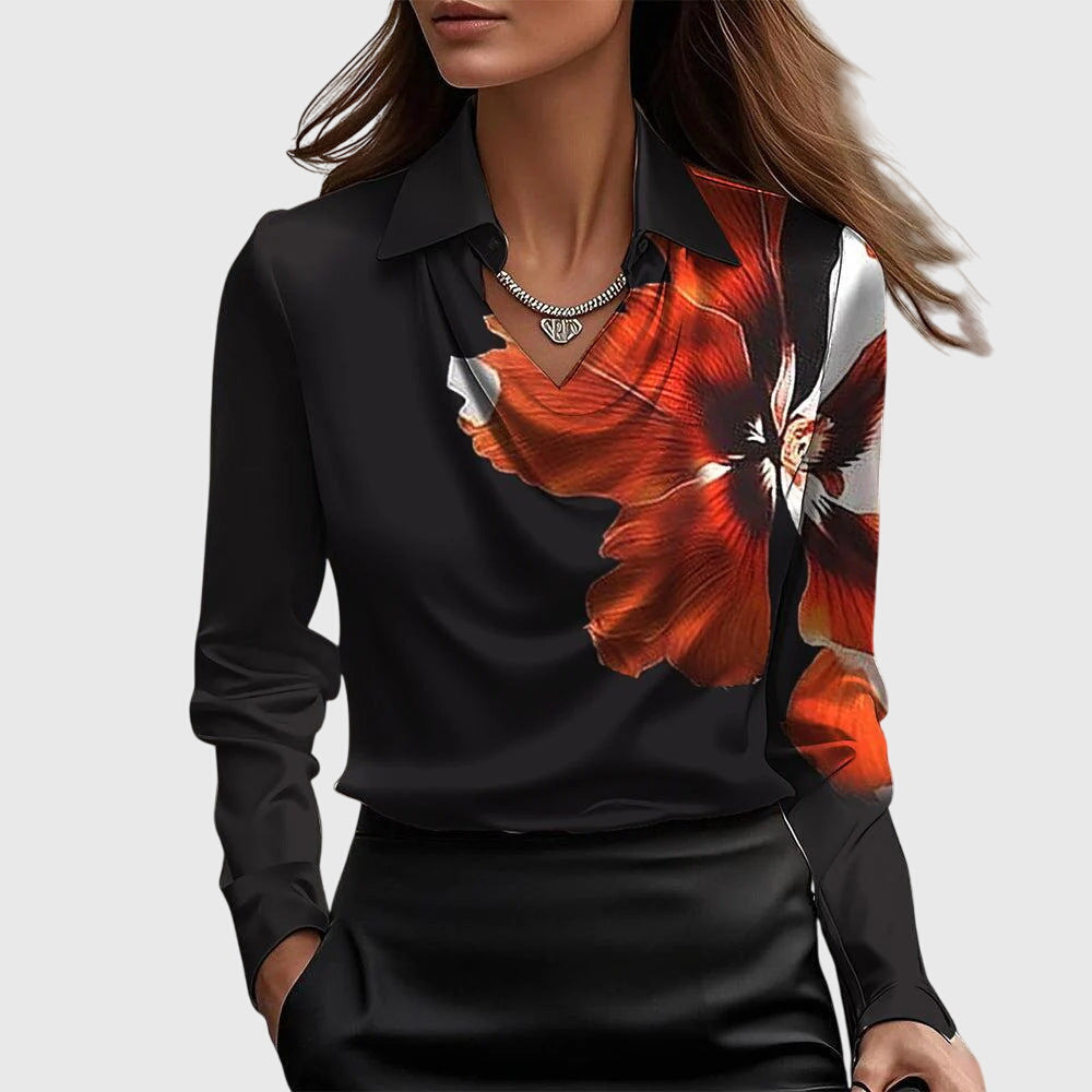 Valantomode | Blouse Satin Elegant