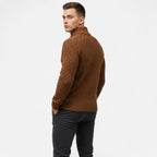ValantoMode | Men’s Waffle Knit High-Stretch Sweater