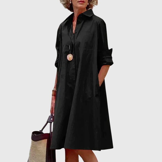 Valantomode | Chic Dress with Pockets for Effortless Style