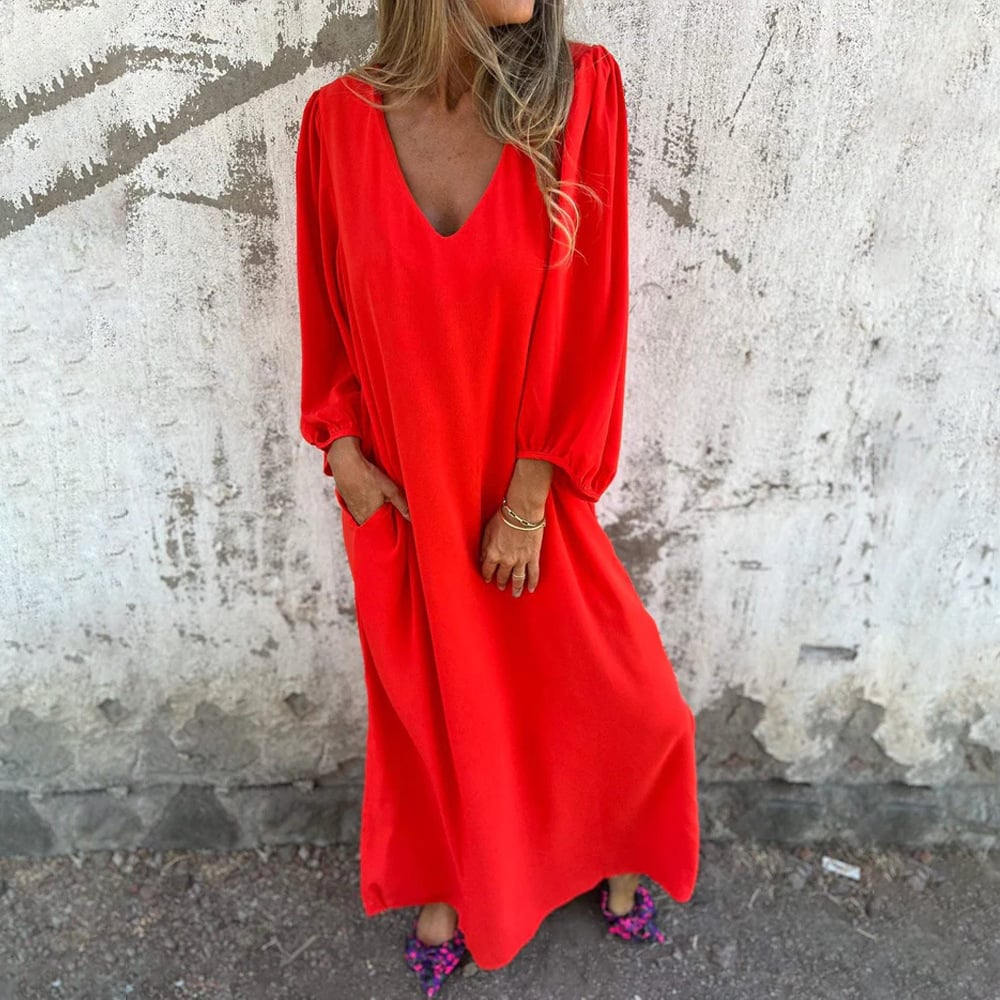 Valantomode | Maxi Dress with Elegant Design