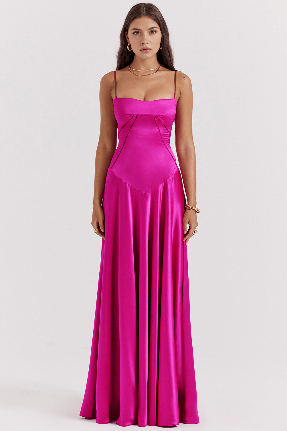 Valantomode | Sweetheart Neckline Evening Dress for Elegant Nights