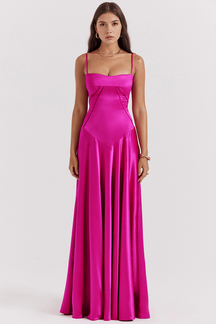 Valantomode | Sweetheart Neckline Evening Dress for Elegant Nights