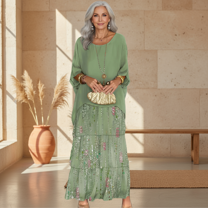 Valantomode | Dress - Layered Boho Elegance