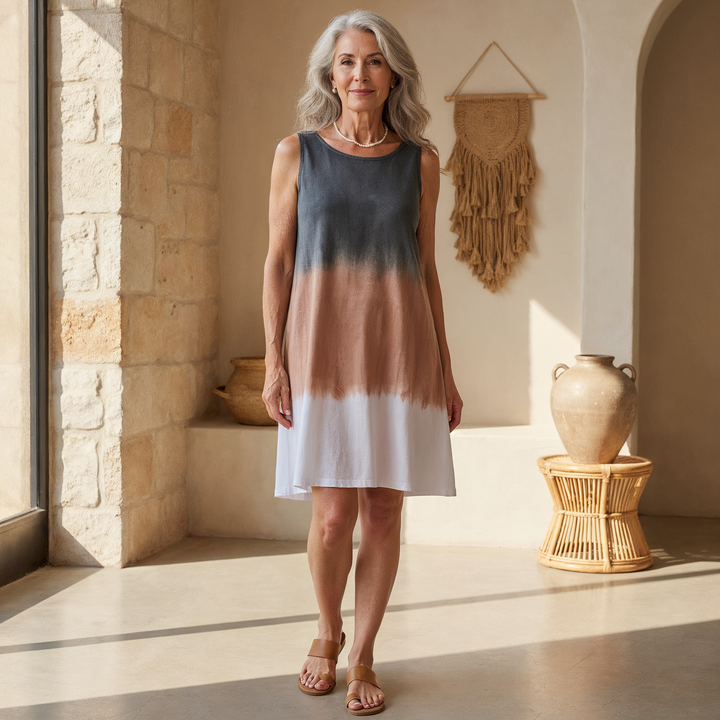 Valantomode | Dress with Gradient Style