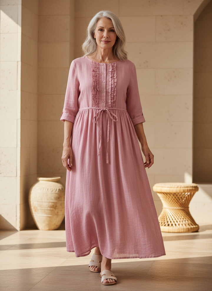 Valantomode | Dress with Classic Vintage Design