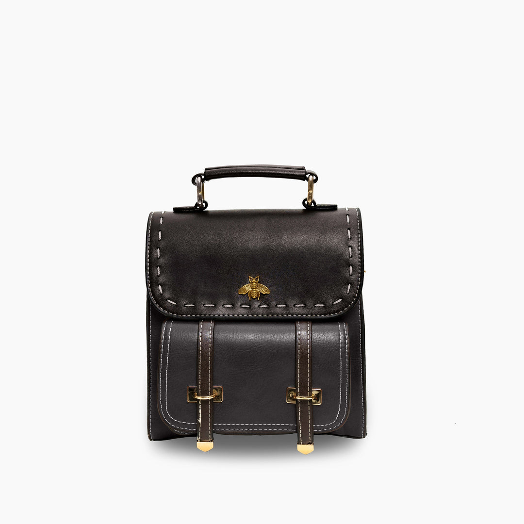 Valantomode | The Apis Executive Leather Backpack – Vertical Command & Tactical Mobility