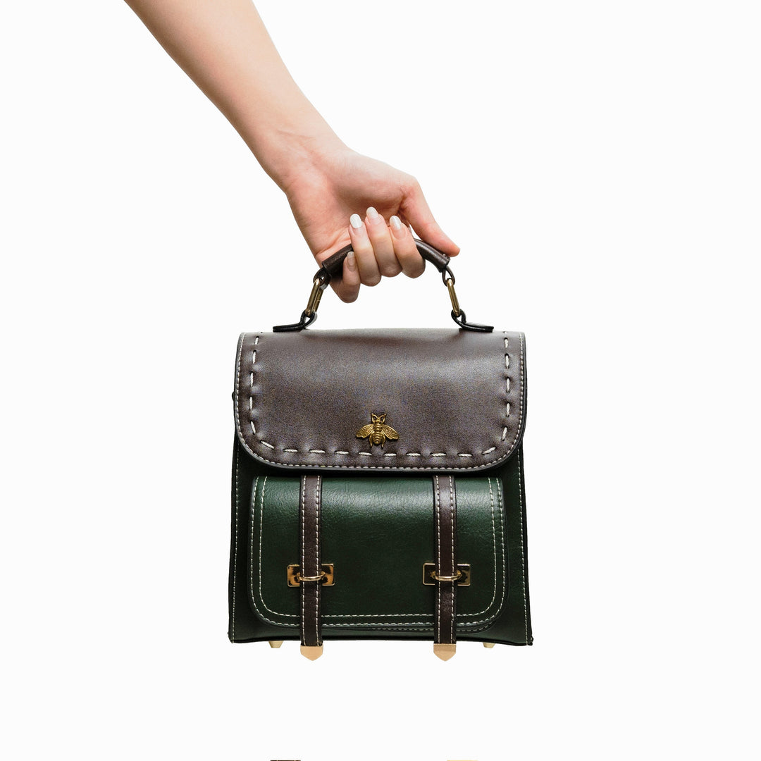 Valantomode | The Apis Executive Leather Backpack – Vertical Command & Tactical Mobility
