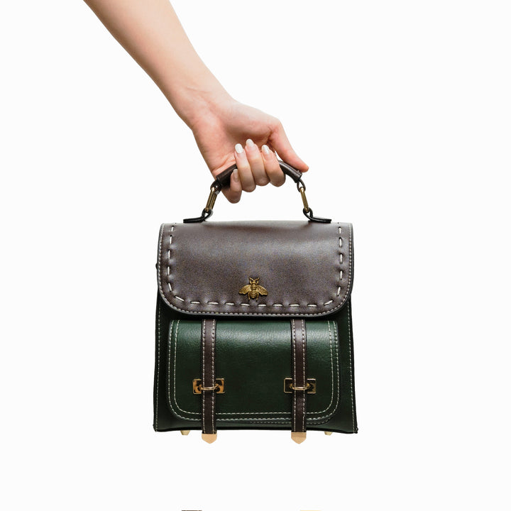 Valantomode | The Apis Executive Leather Backpack – Vertical Command & Tactical Mobility