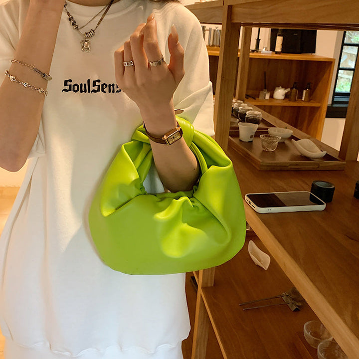 Valantomode | The ‘Aurelius’ Veridian Orbit Monolith – Women's Premium Olive Green Hobo Handbag
