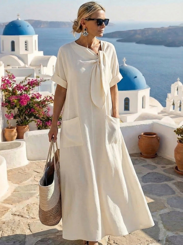 Valantomode | Stylish Dress with Pockets Ideal for Everyday Wear