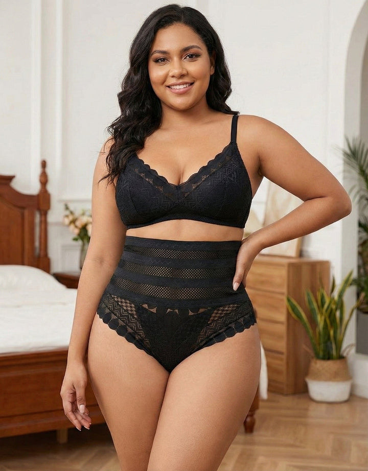 Valantomode | Smooth Lace Waist Trainer for Tummy Control and Shaping Underwear