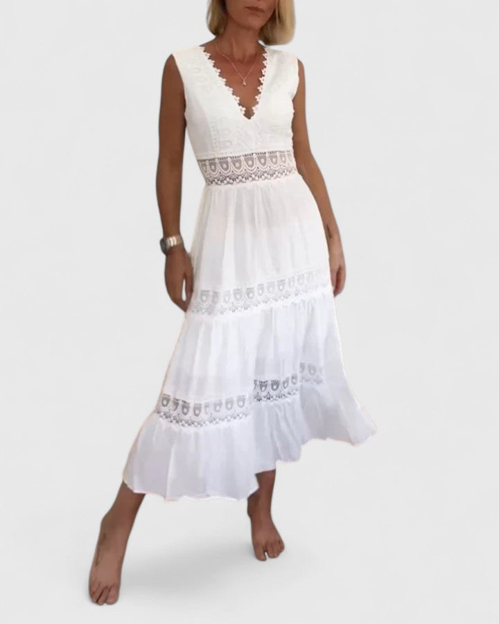 Valantomode | Chic Midi Dress for Effortless Sophistication Every Day