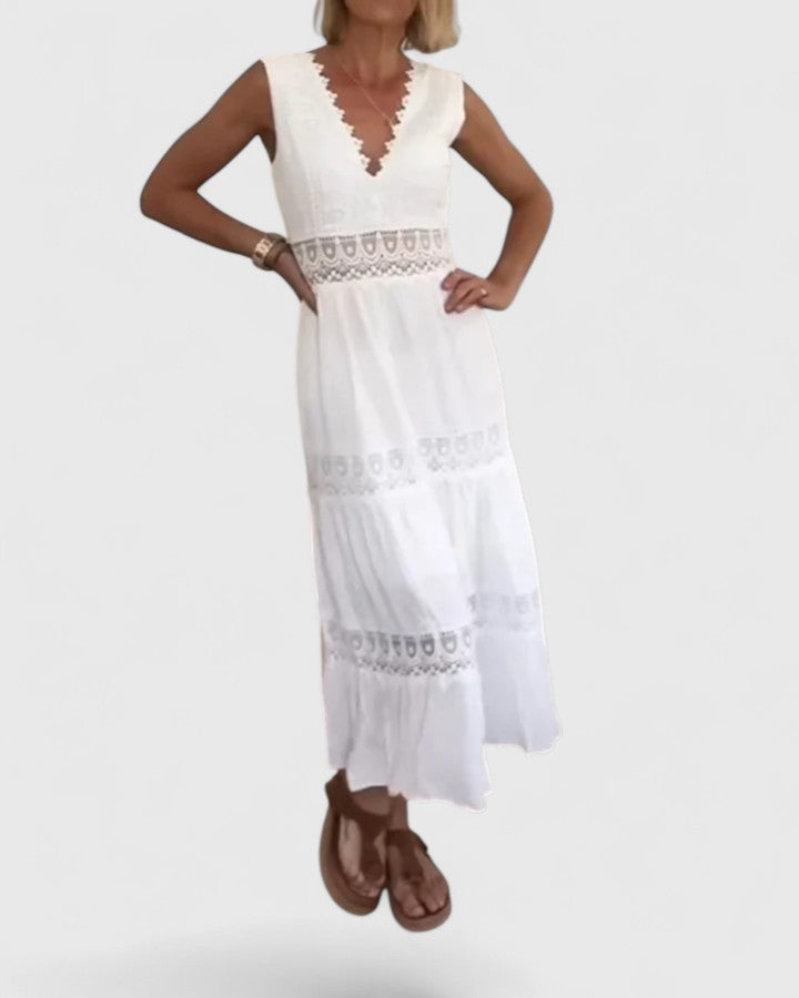 Valantomode | Chic Midi Dress for Effortless Sophistication Every Day