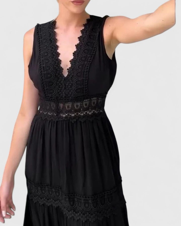 Valantomode | Chic Midi Dress for Effortless Sophistication Every Day