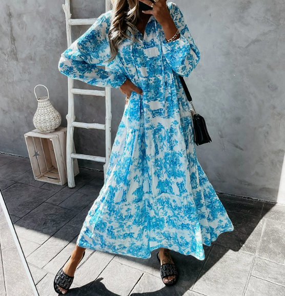 Valantomode | Chic Maxi Dress Perfect for Evening Events and Parties