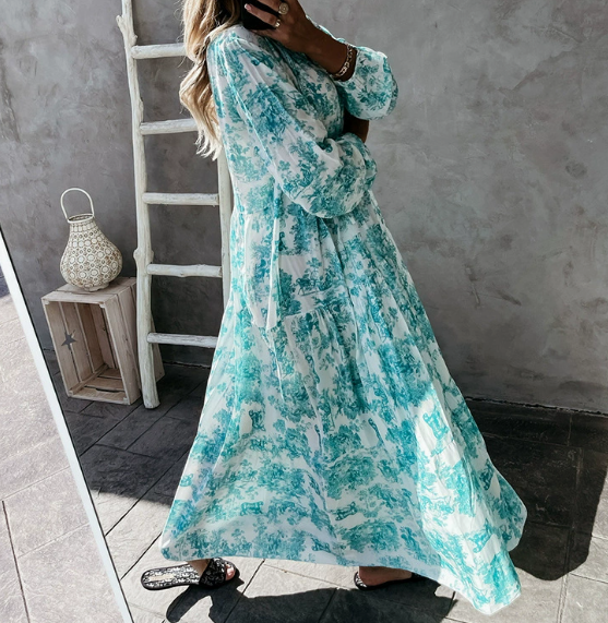 Valantomode | Chic Maxi Dress Perfect for Evening Events and Parties