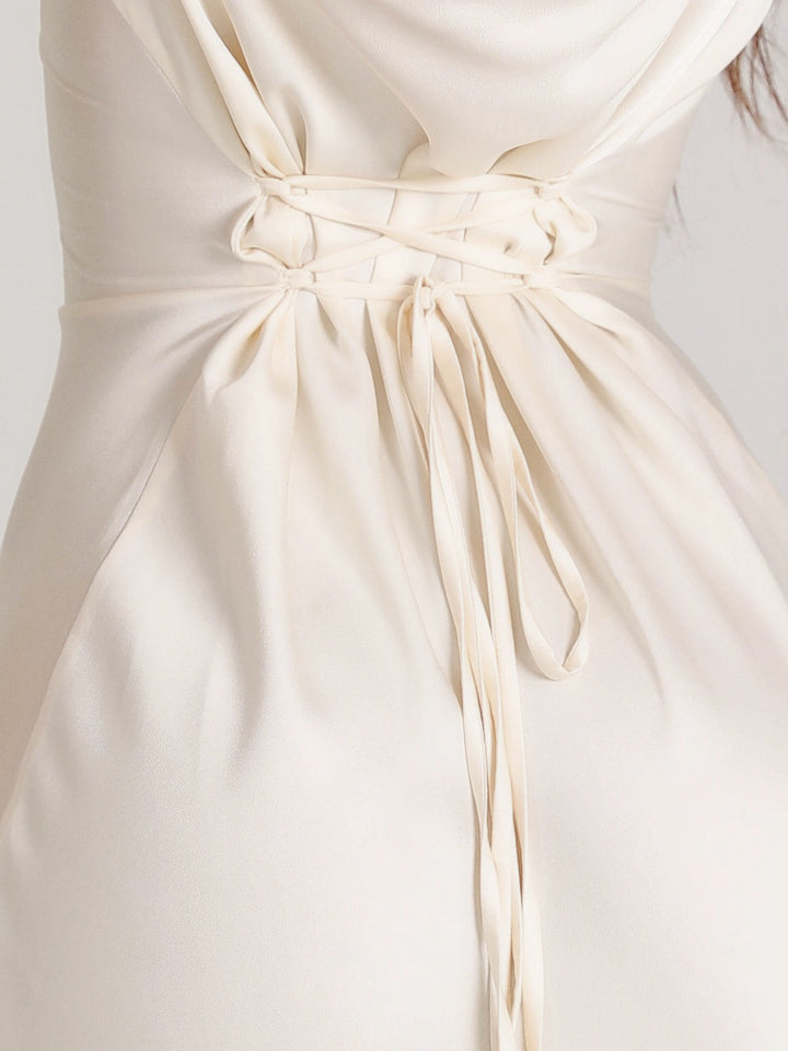 Valantomode | Elegant Dress with Stunning Bell Sleeves