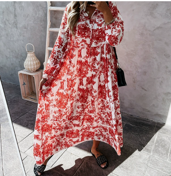 Valantomode | Chic Maxi Dress Perfect for Evening Events and Parties