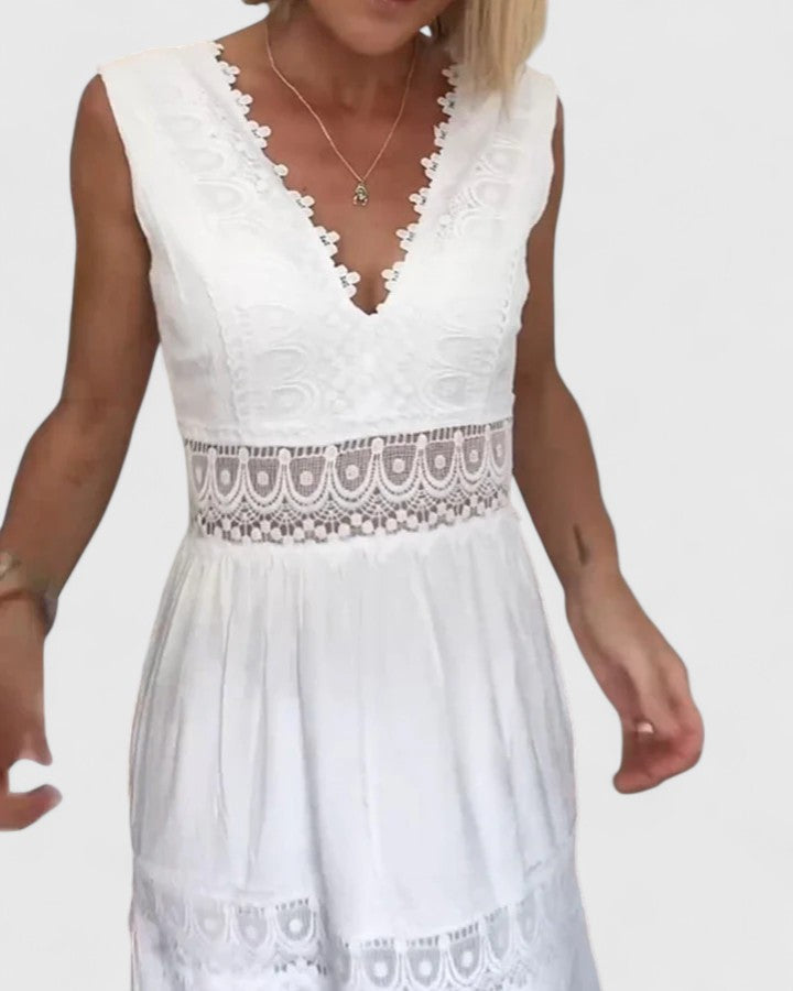 Valantomode | Chic Midi Dress for Effortless Sophistication Every Day