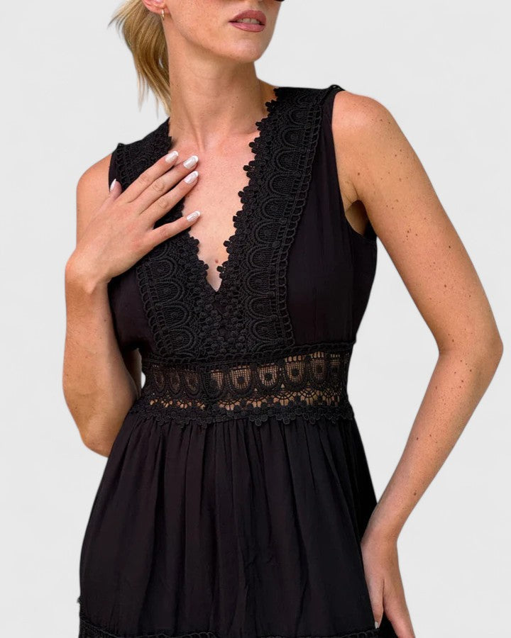Valantomode | Chic Midi Dress for Effortless Sophistication Every Day
