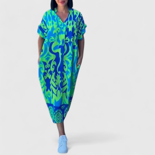 Valantomode | Chic Floral Dress for a Stylish Day Out