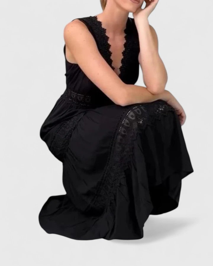 Valantomode | Chic Midi Dress for Effortless Sophistication Every Day