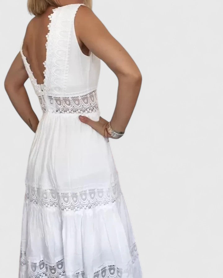 Valantomode | Chic Midi Dress for Effortless Sophistication Every Day