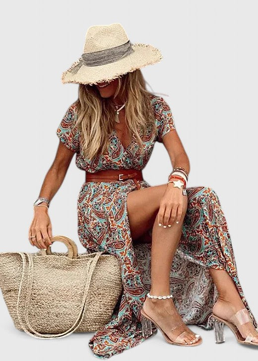 Valantomode | Chic Maxi Dress Perfect for Formal and Casual Events