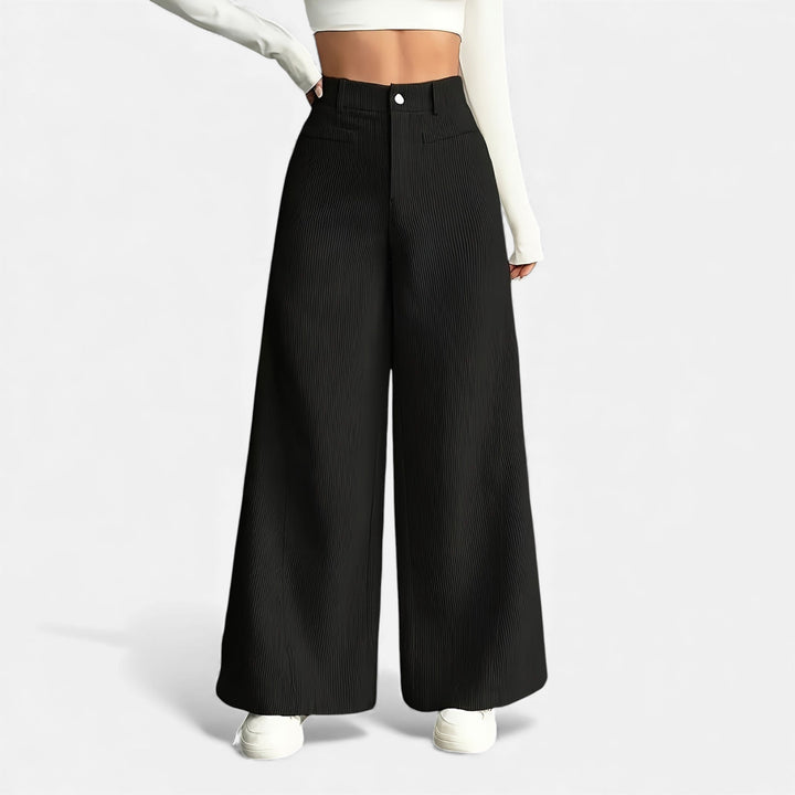 Valantomode | Women’s Wide-Leg Linen Trousers – Linen-Woven Authority & Estate Flow