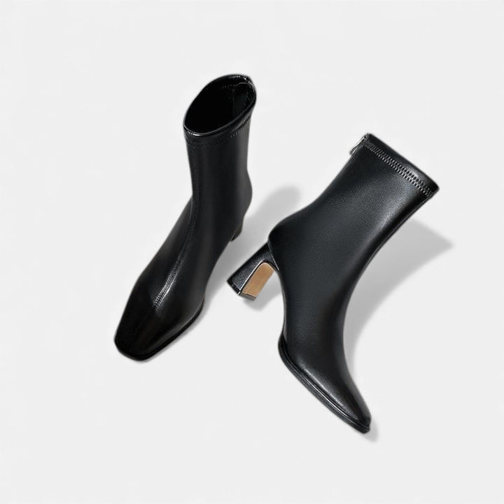 Valantomode | Women’s Brushed Brown Ankle Boot – Textural Sovereignty & Earthbound Command