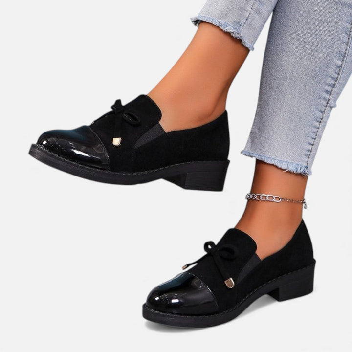 Valantomode | Women’s Bowknot Loafer – Sartorial Diplomacy & Linear Grace
