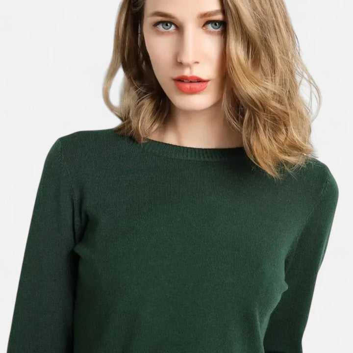 Valantomode | Women’s Merino Wool Sweater – Timeless Elegance for Everyday