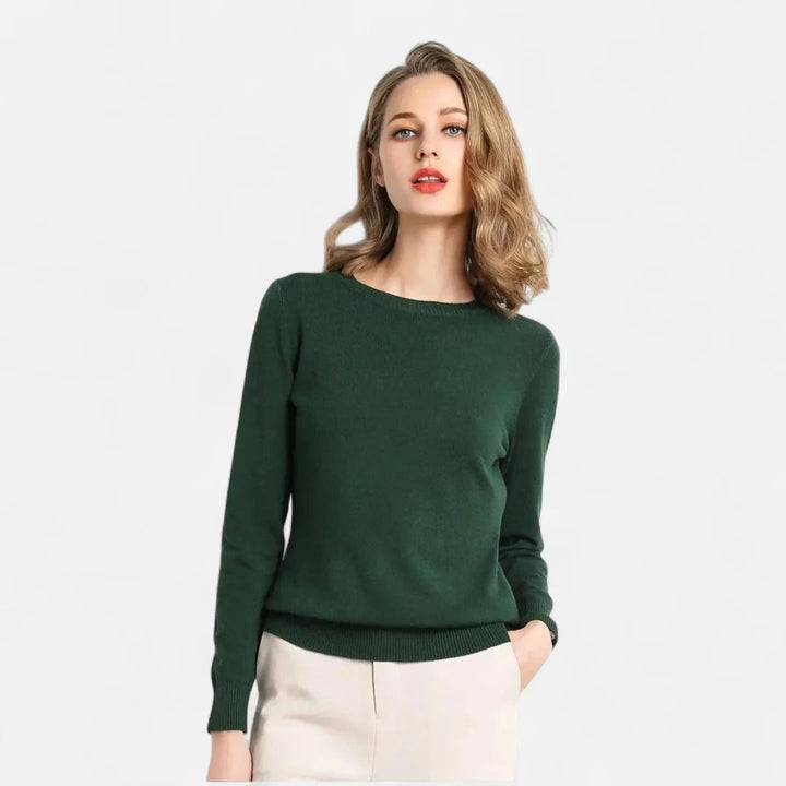 Valantomode | Women’s Merino Wool Sweater – Timeless Elegance for Everyday