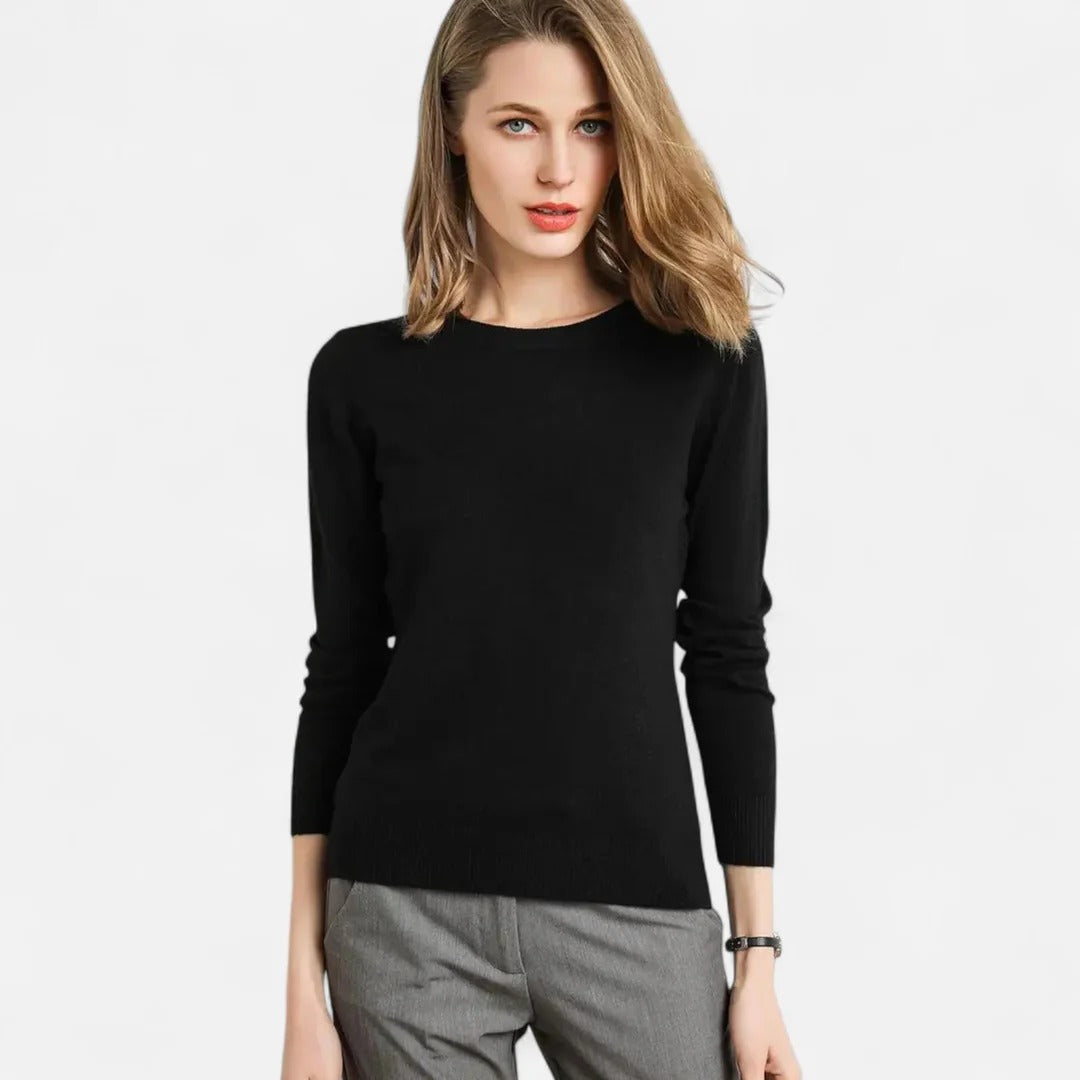 Valantomode | Women’s Merino Wool Sweater – Timeless Elegance for Everyday