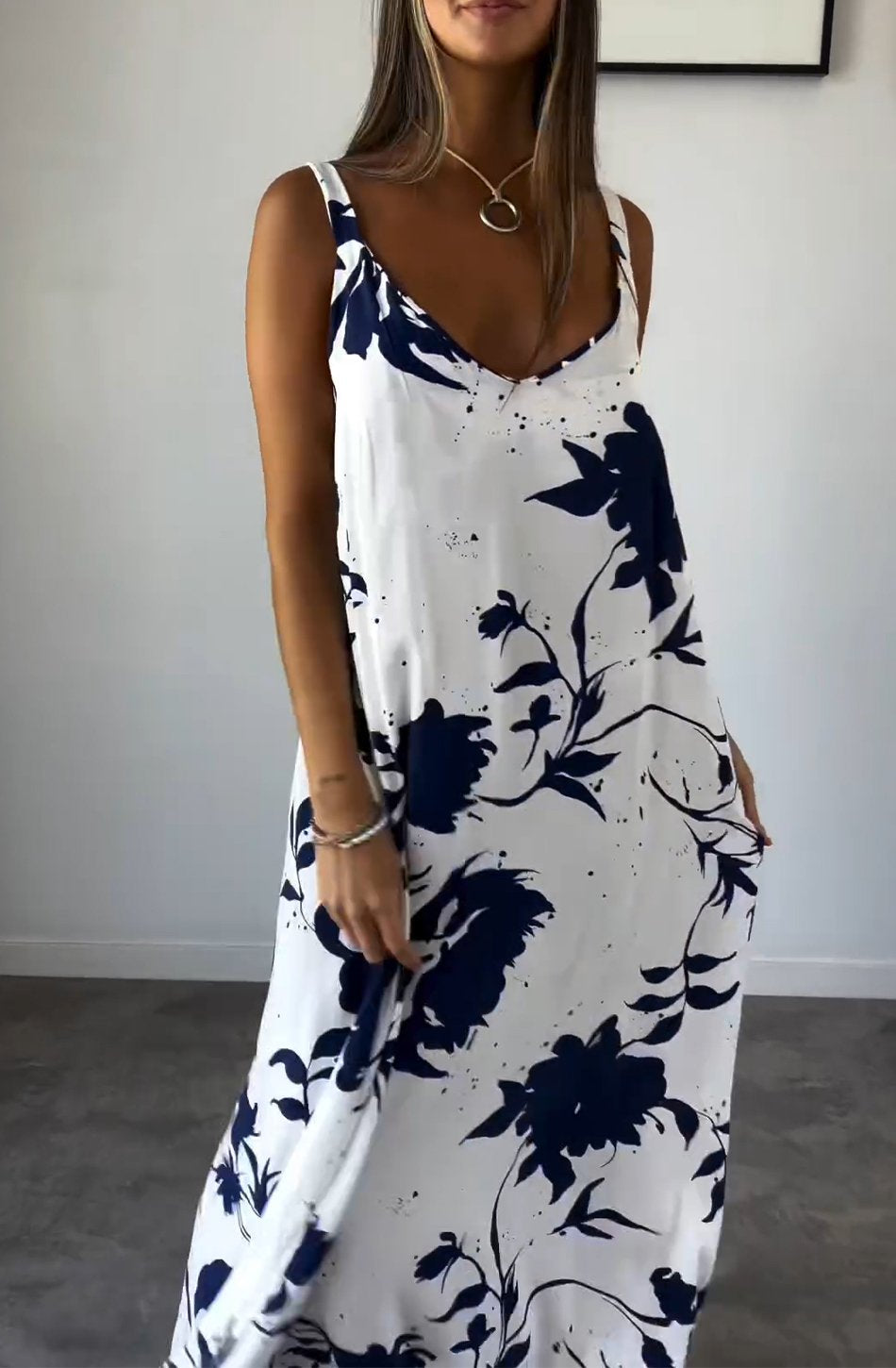 Valantomode | Stylish Printed Dress for Women Perfect for Everyday Wear
